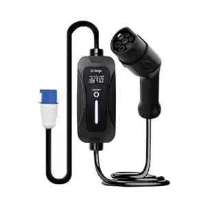 PlugUp Portable Type 2 EV Charger for Cars 7.4 kW with 5 Meter Cable